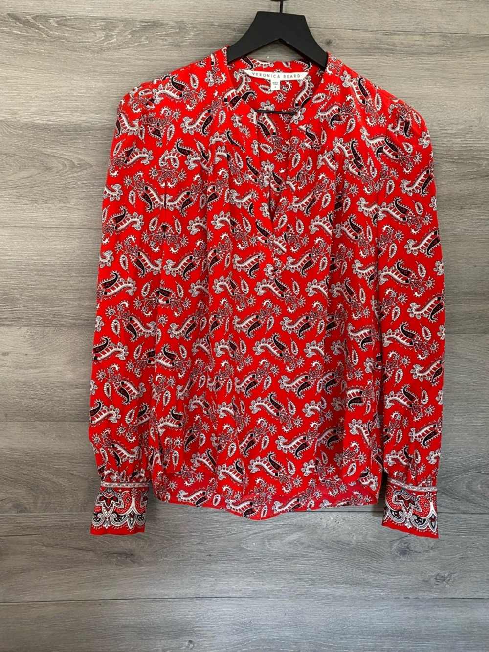 Veronica Beard Abbie Silk Blouse